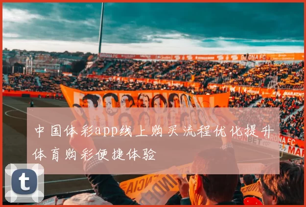 中国体彩app线上购买流程优化提升体育购彩便捷体验