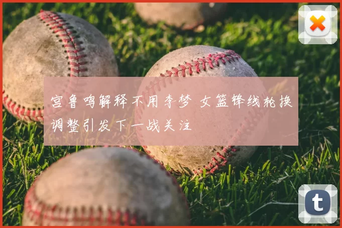 宫鲁鸣解释不用李梦 女篮锋线轮换调整引发下一战关注