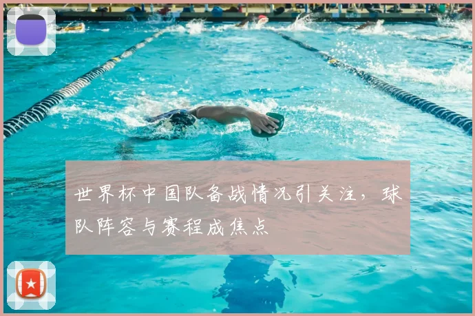 世界杯中国队备战情况引关注，球队阵容与赛程成焦点