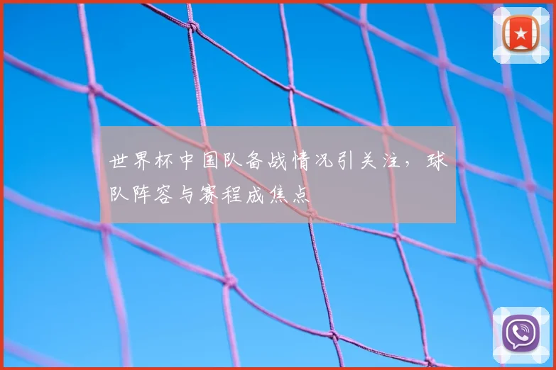 世界杯中国队备战情况引关注，球队阵容与赛程成焦点
